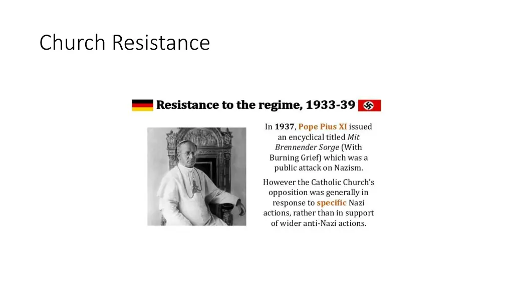 church resistance 2