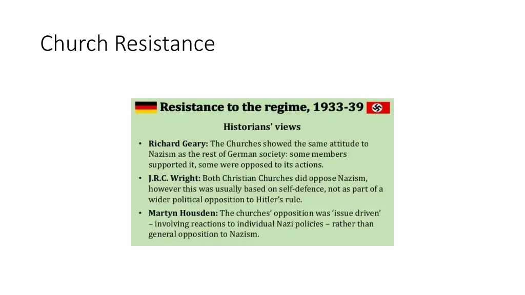 church resistance 4