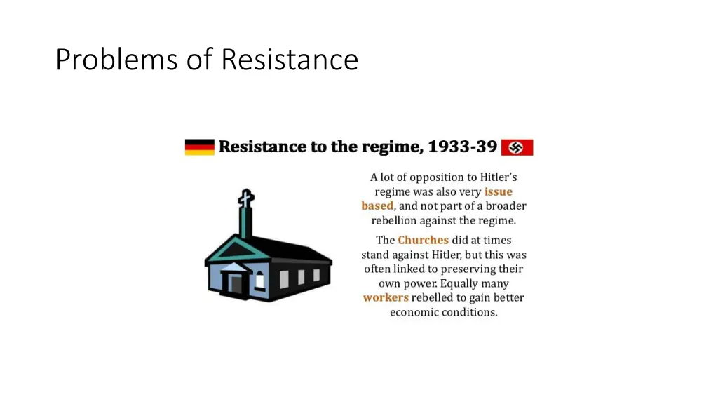 problems of resistance 1