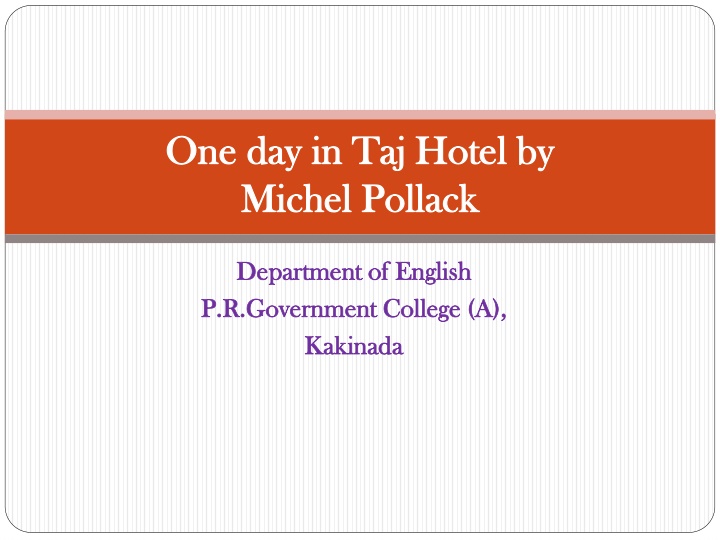 one day in taj hotel by one day in taj hotel