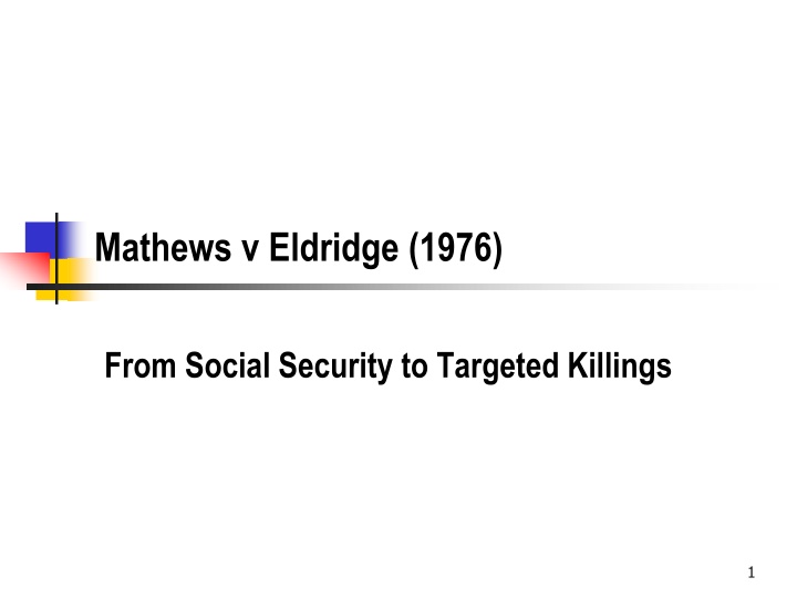 mathews v eldridge 1976