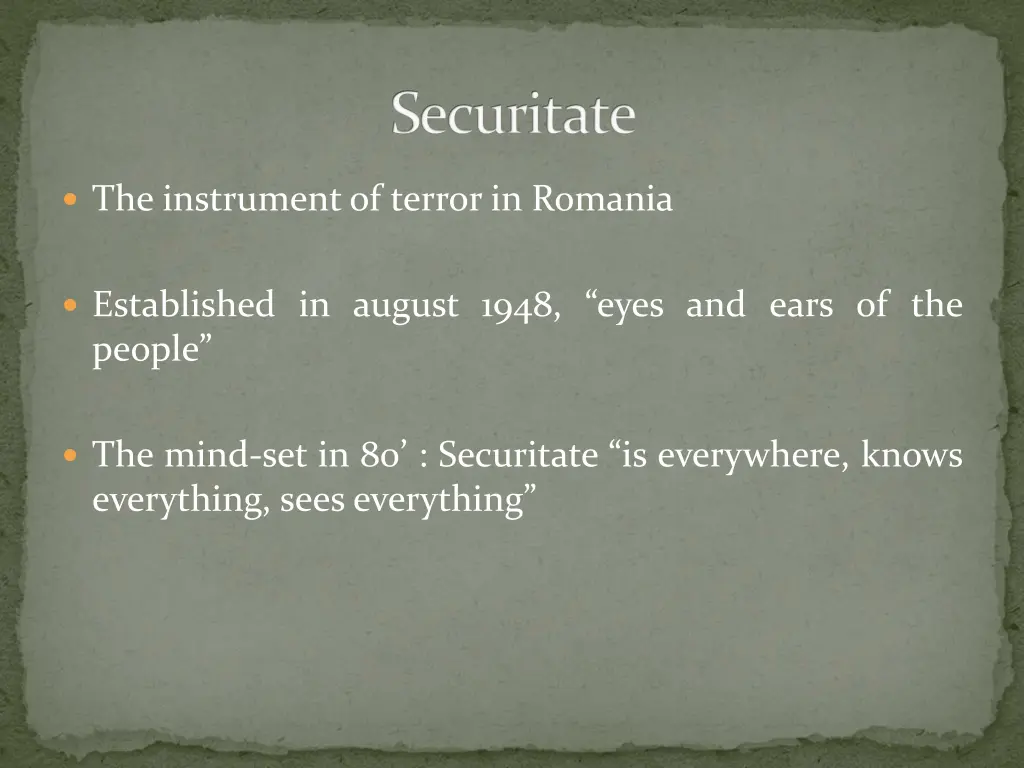 securitate