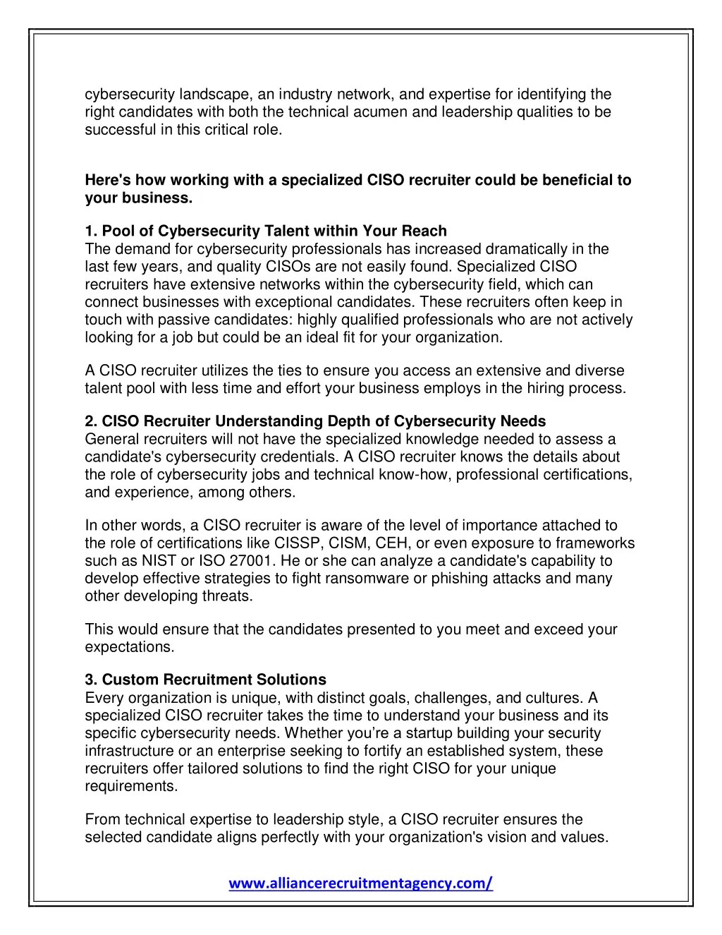 cybersecurity landscape an industry network