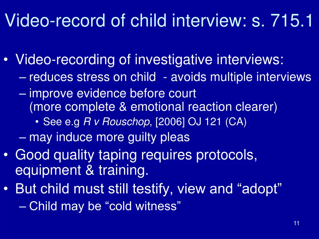 video record of child interview s 715 1