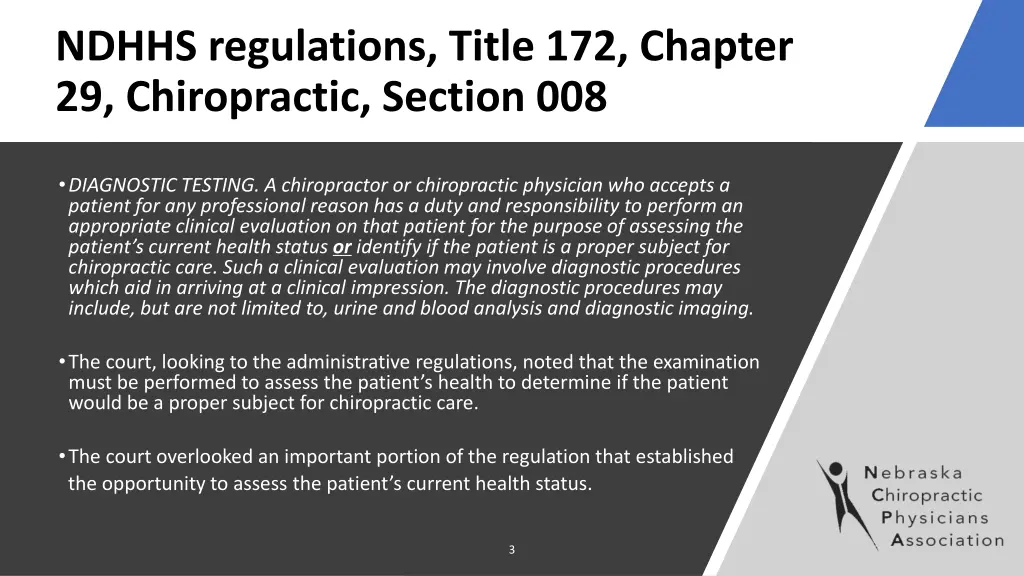 ndhhs regulations title 172 chapter