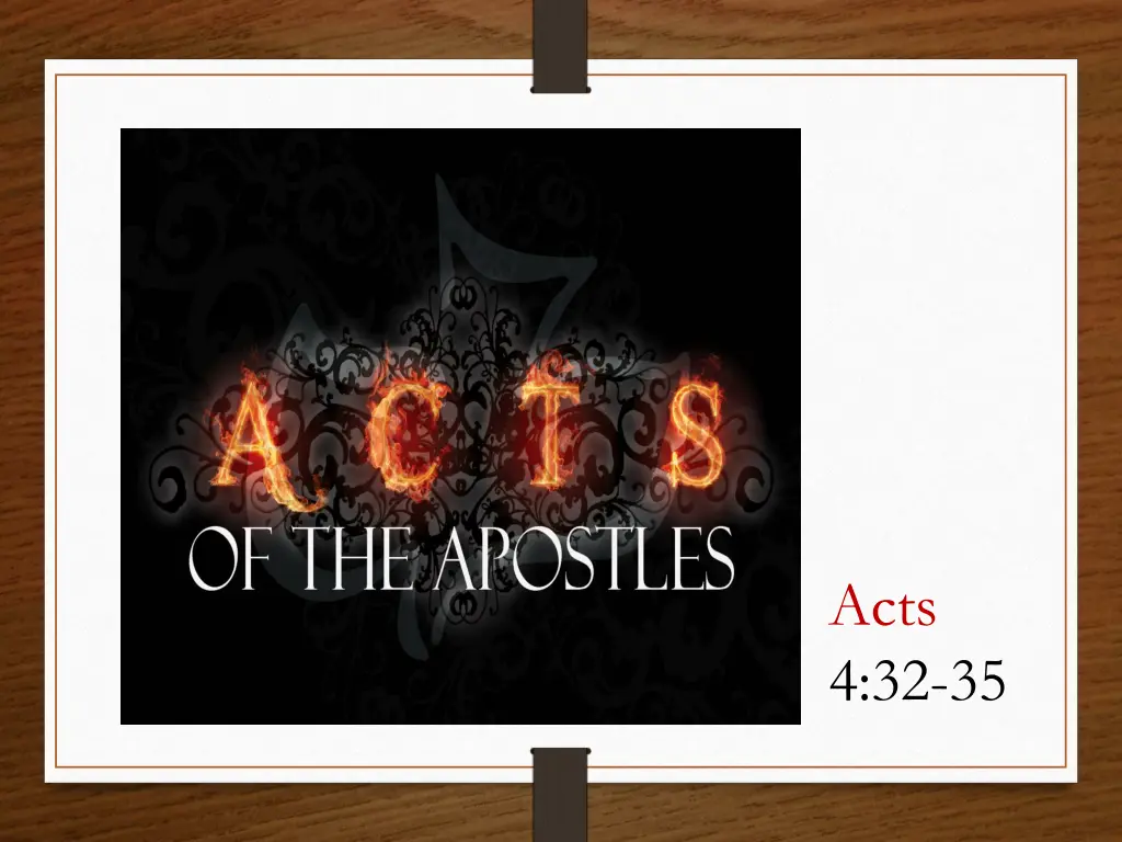 acts 4 32 35