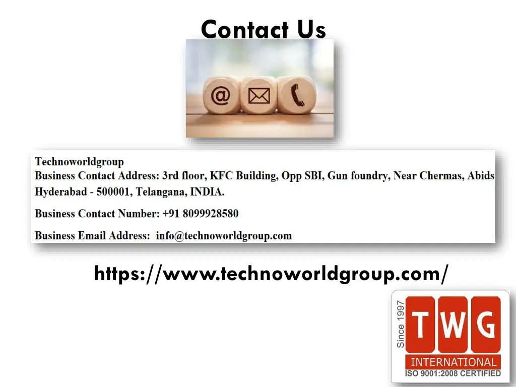 contact us