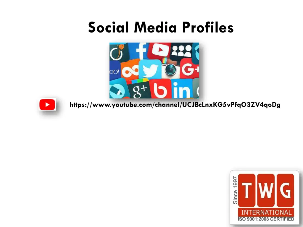 social media profiles 2