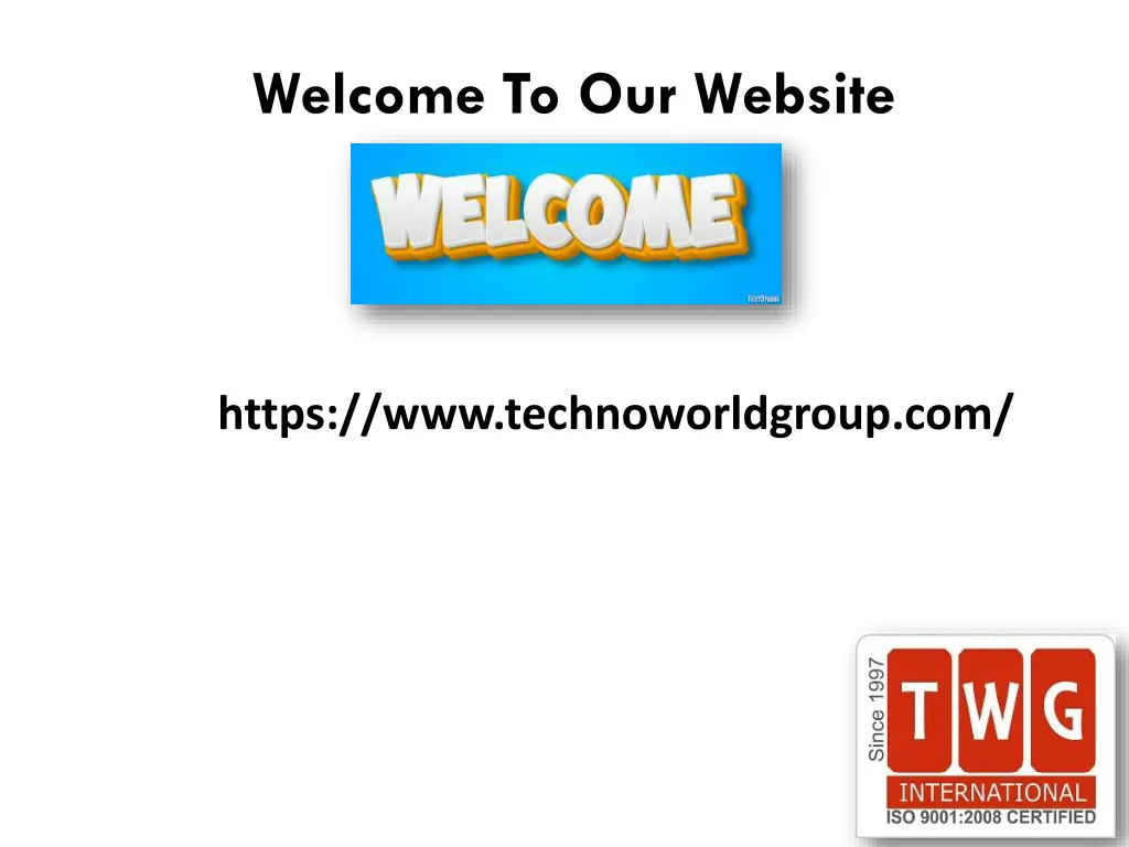 welcome to our website