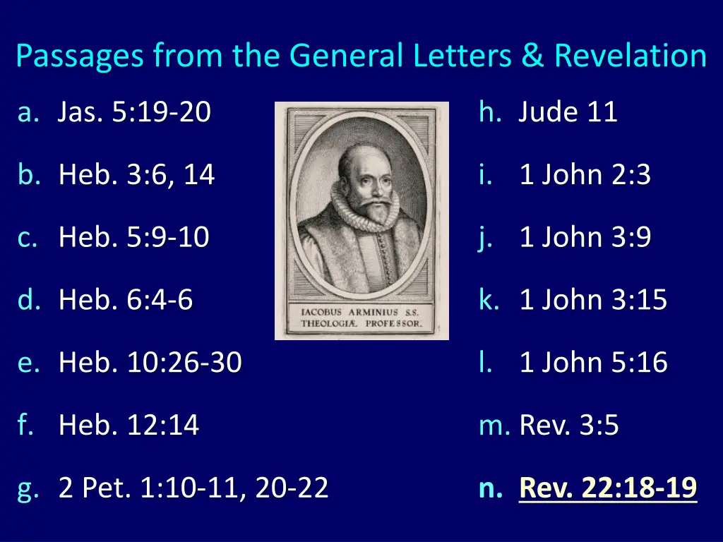 passages from the general letters revelation 1