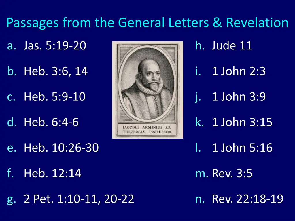 passages from the general letters revelation