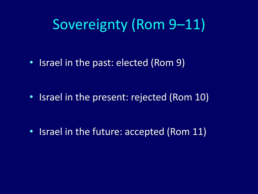 sovereignty rom 9 11