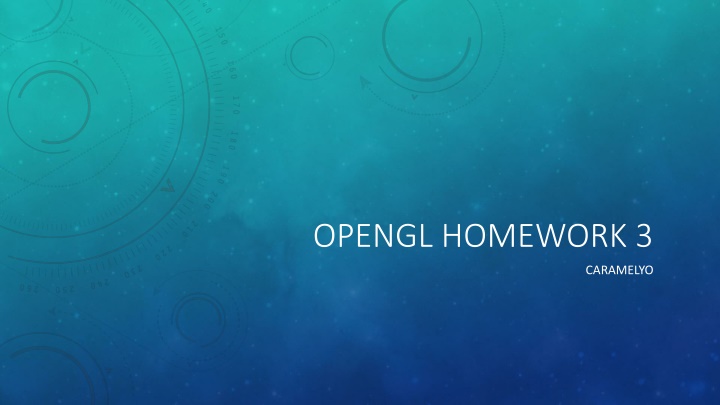 opengl homework 3