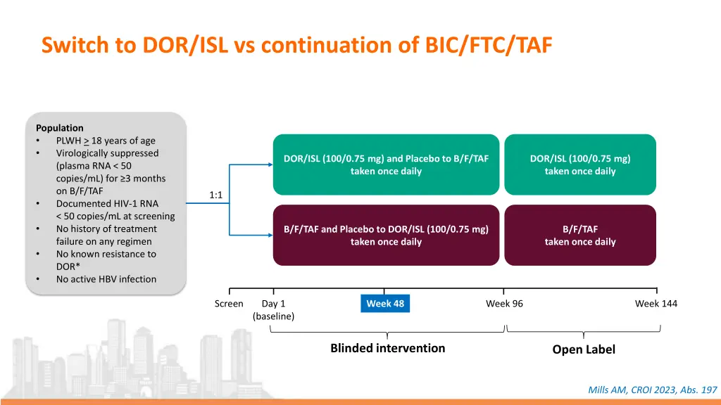 switch to dor isl vs continuation of bic ftc taf