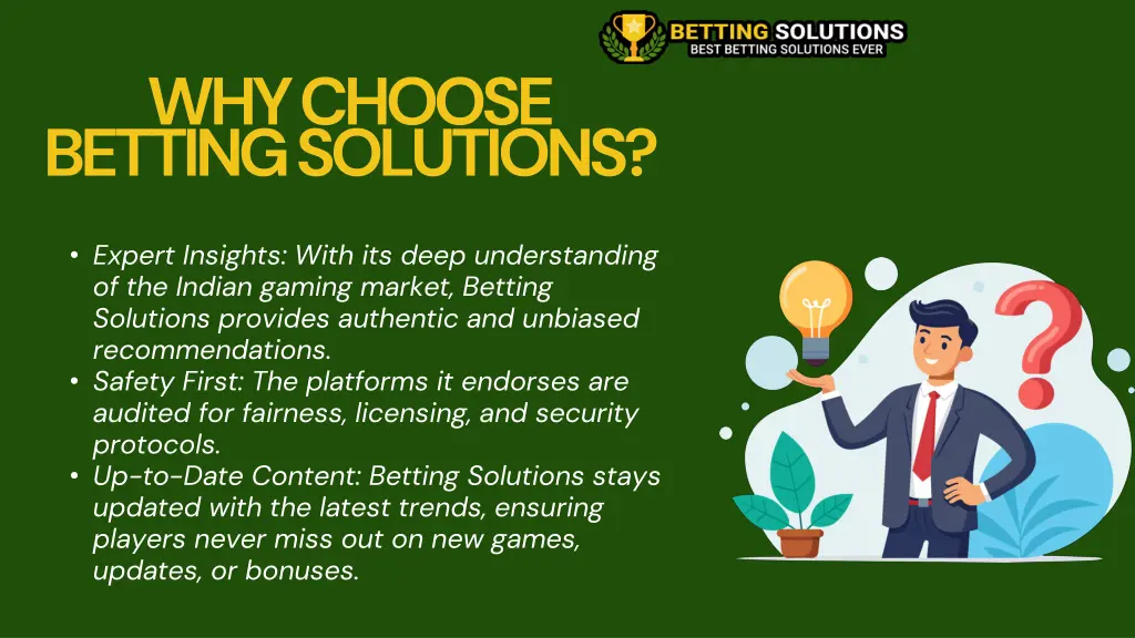 why choose betting solutions