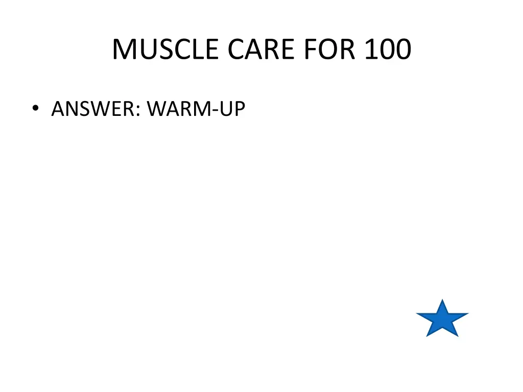 muscle care for 100 1