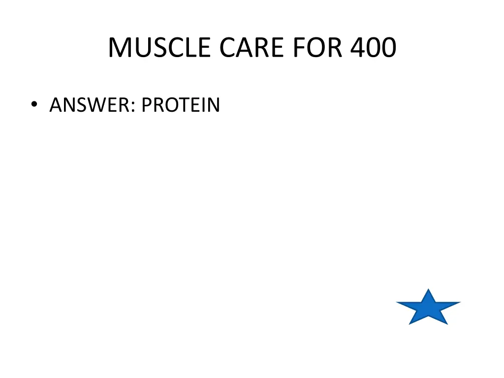 muscle care for 400 1