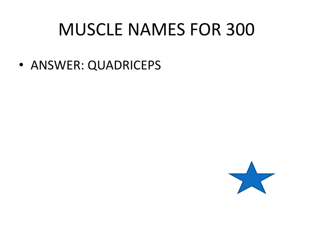 muscle names for 300 1