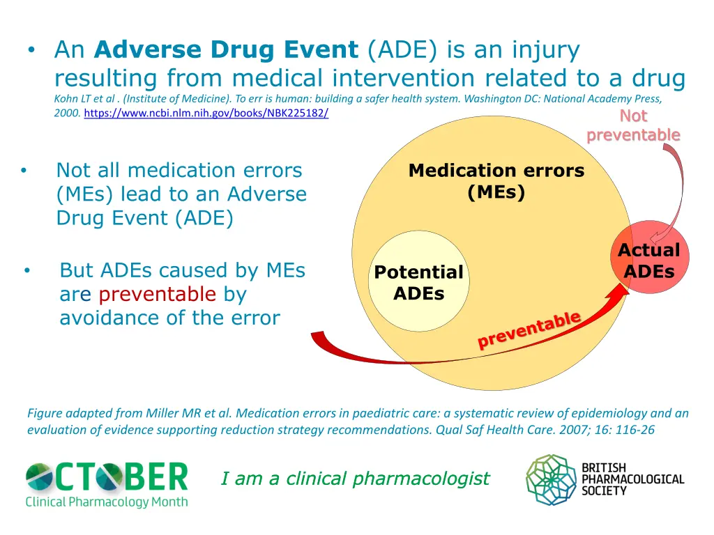 an adverse drug event ade is an injury resulting