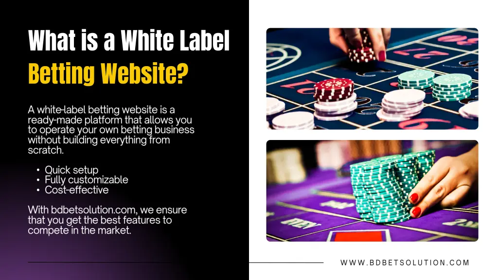 what is a white label betting website