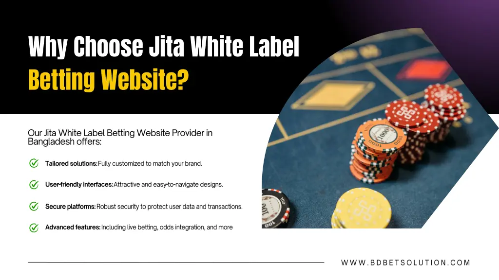 why choose jita white label betting website