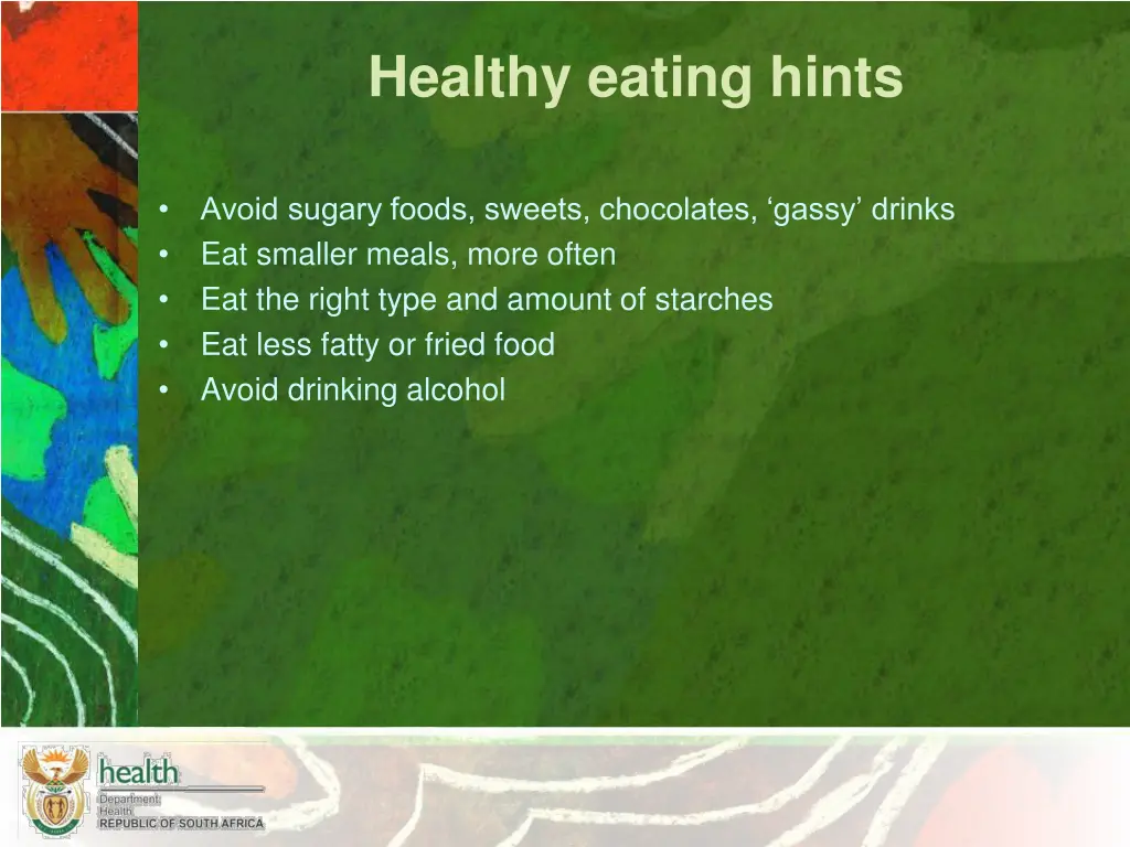 healthy eating hints