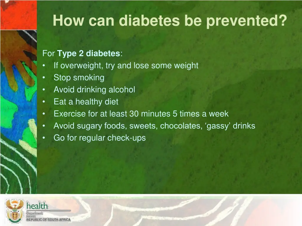 how can diabetes be prevented