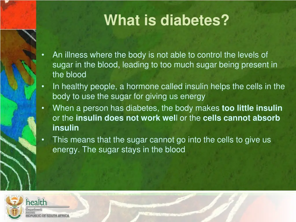 what is diabetes