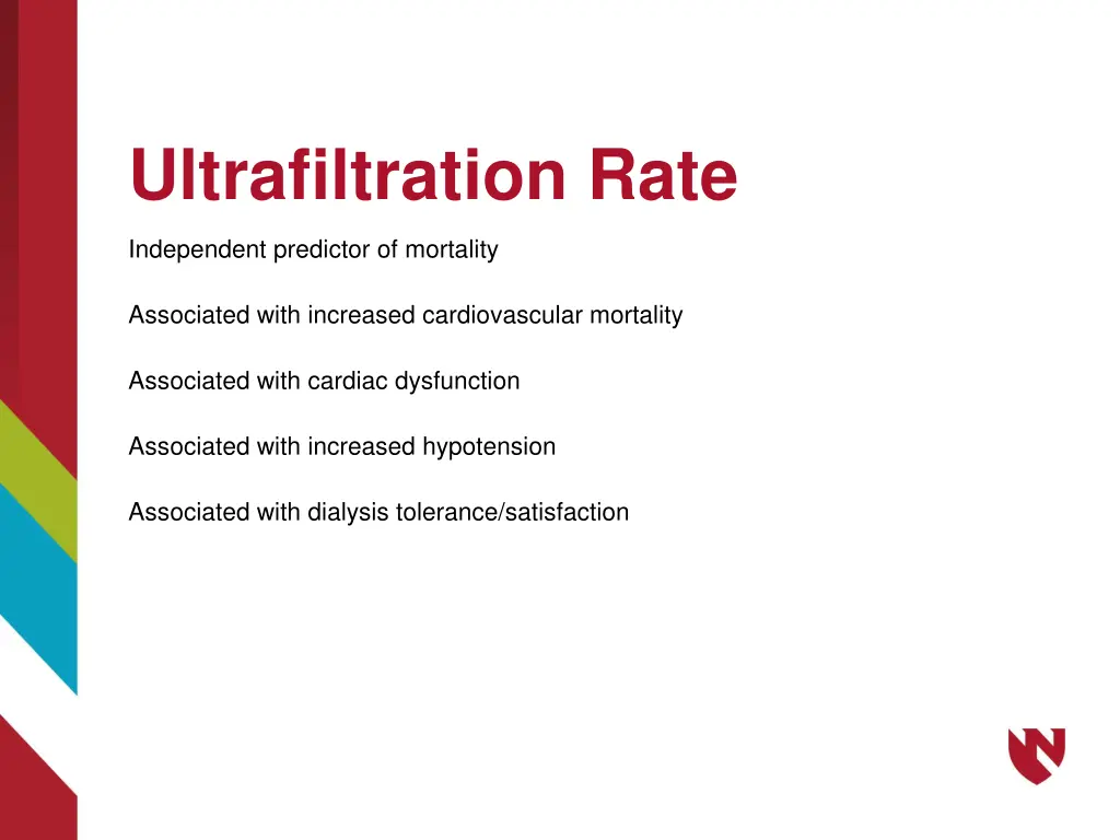 ultrafiltration rate 2