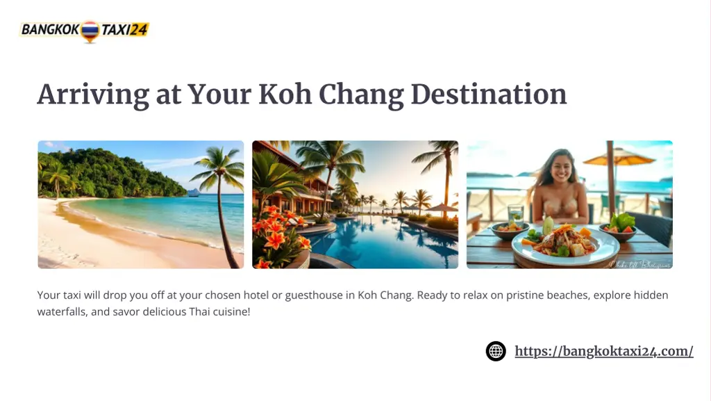 arriving at your koh chang destination