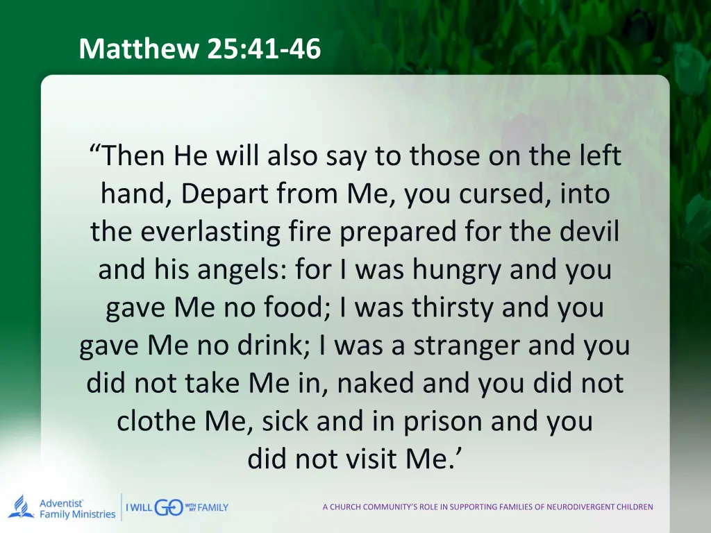 matthew 25 41 46