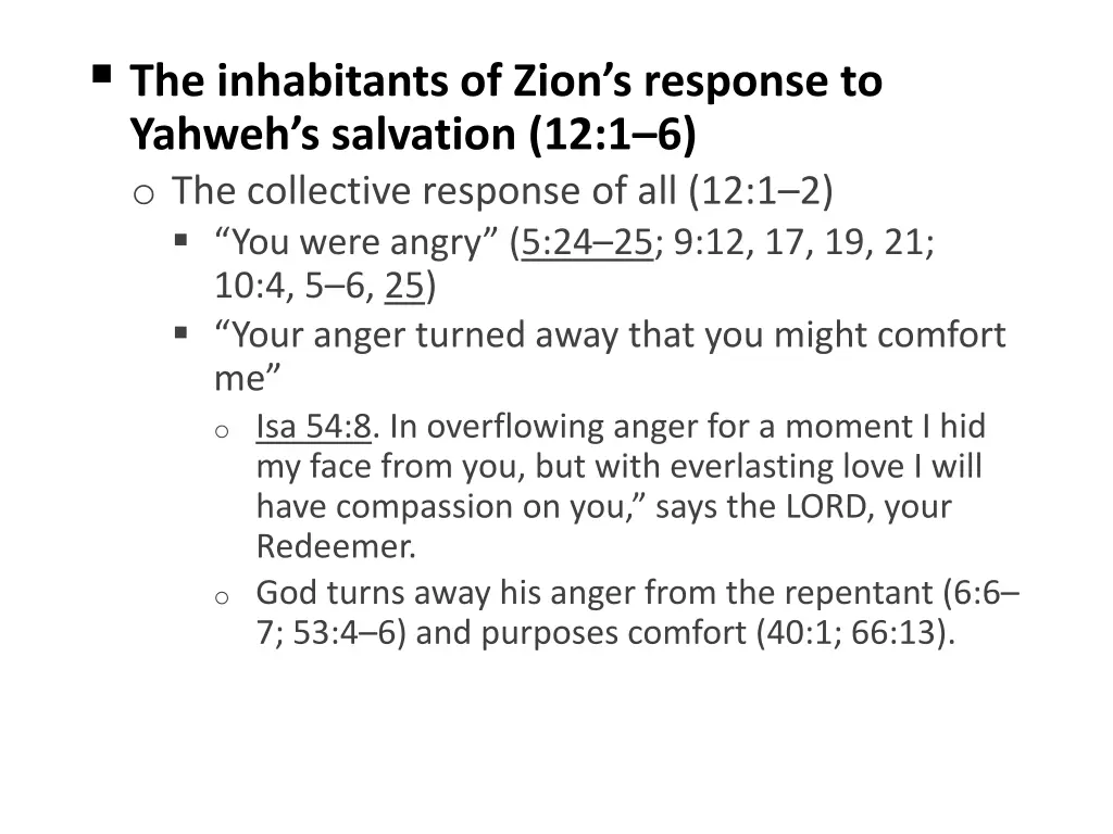 the inhabitants of zion s response to yahweh