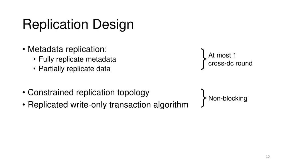 replication design