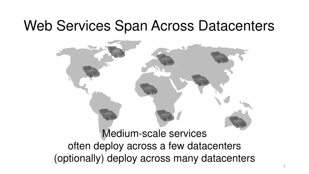 web services span across datacenters 1