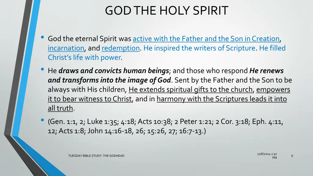 god the holy spirit