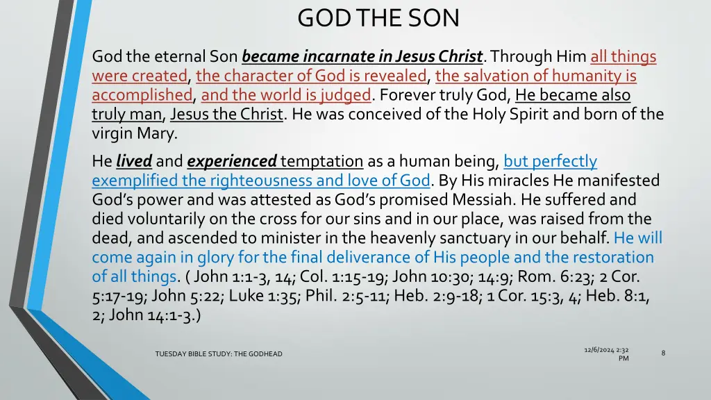 god the son