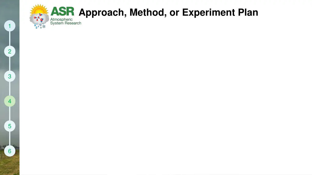 approach method or experiment plan