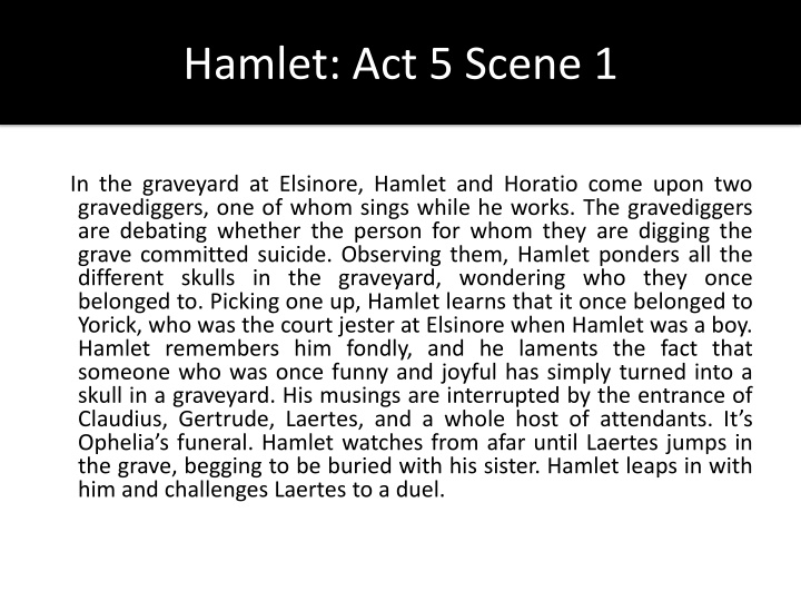 hamlet act 5 scene 1