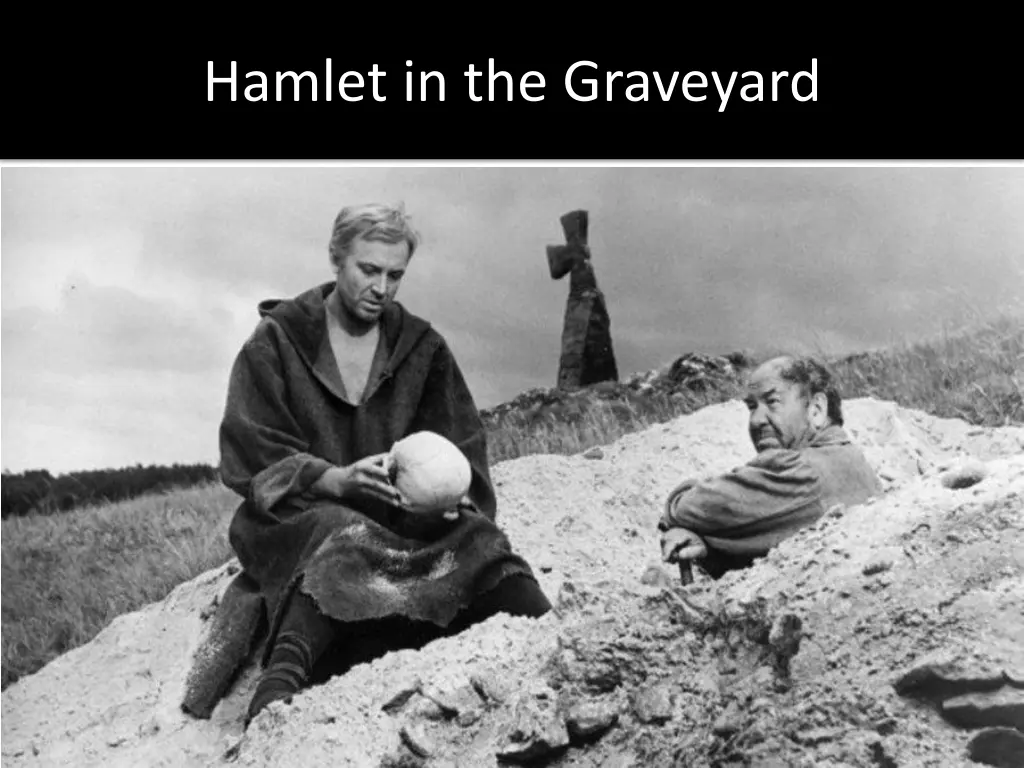 hamlet in the graveyard