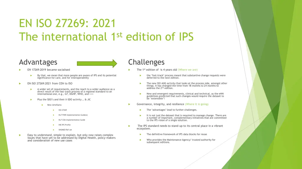 en iso 27269 2021 the international 1 st edition 2