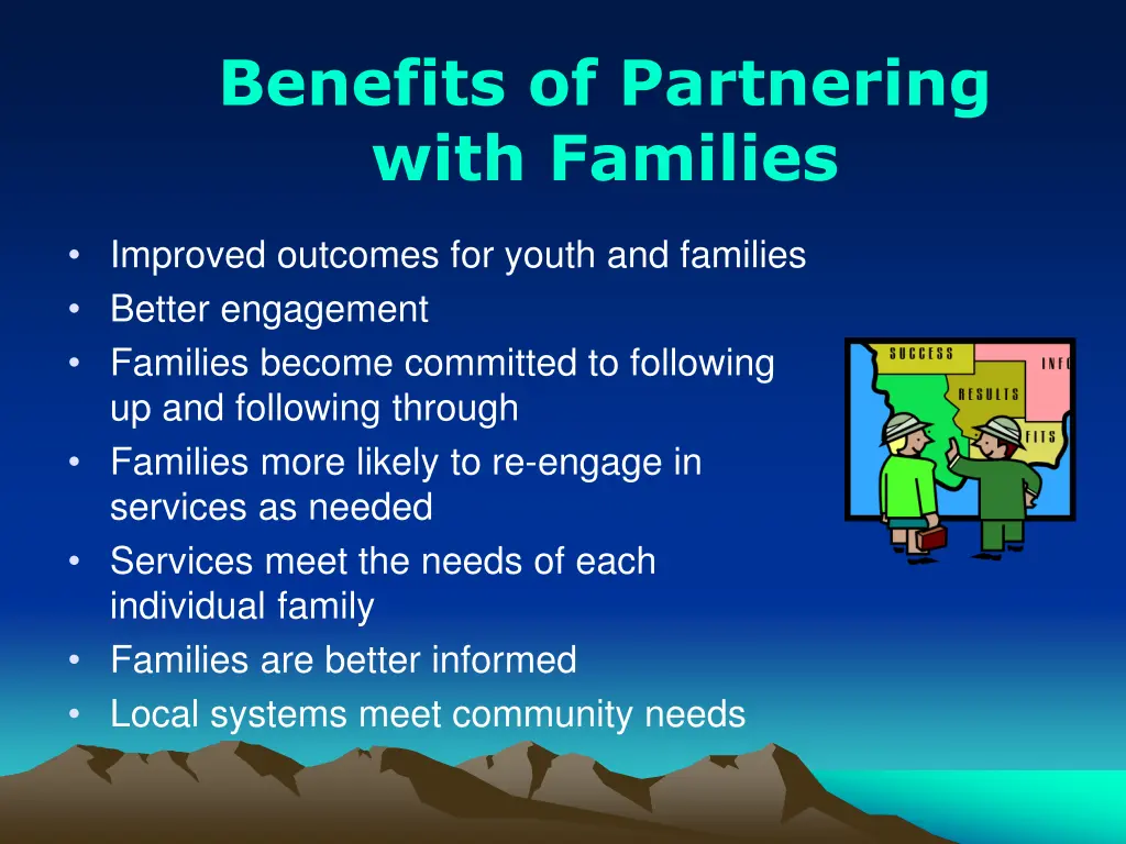 benefits of partnering with families