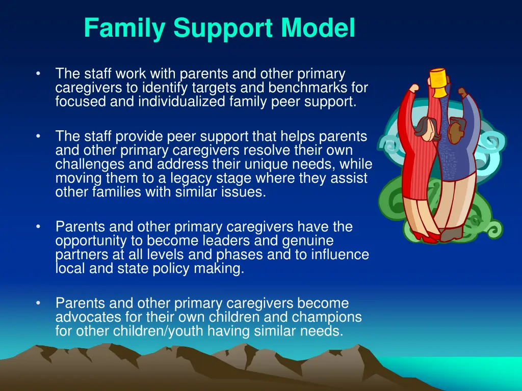 family support model