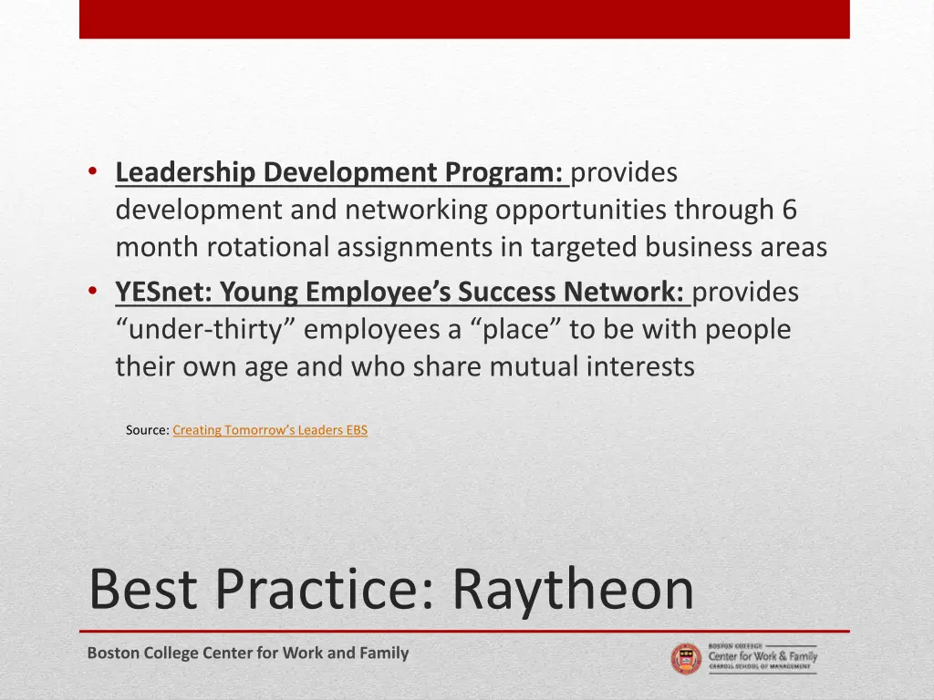 leadership development program provides