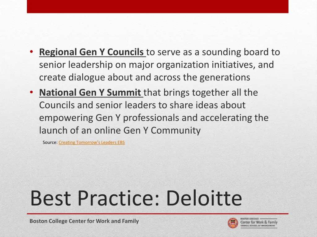 regional gen y councils to serve as a sounding