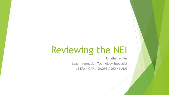 reviewing the nei