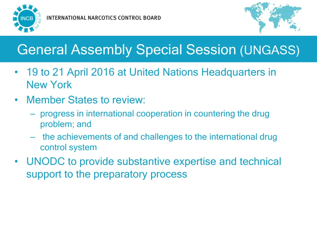 general assembly special session ungass