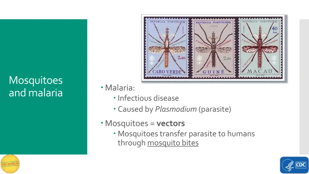 mosquitoes and malaria