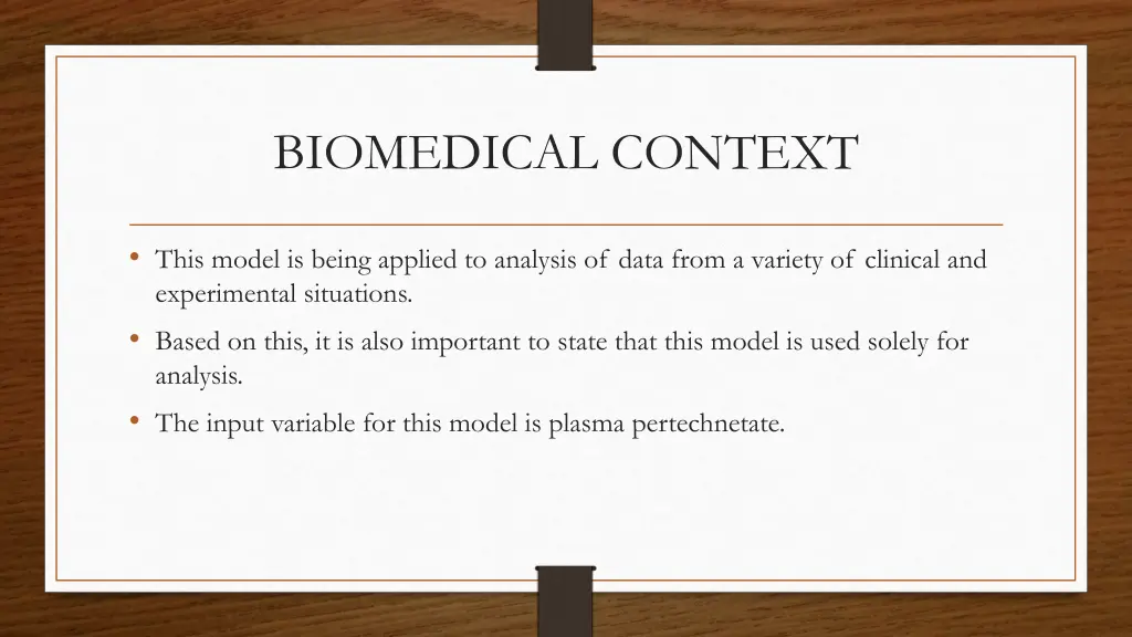 biomedical context