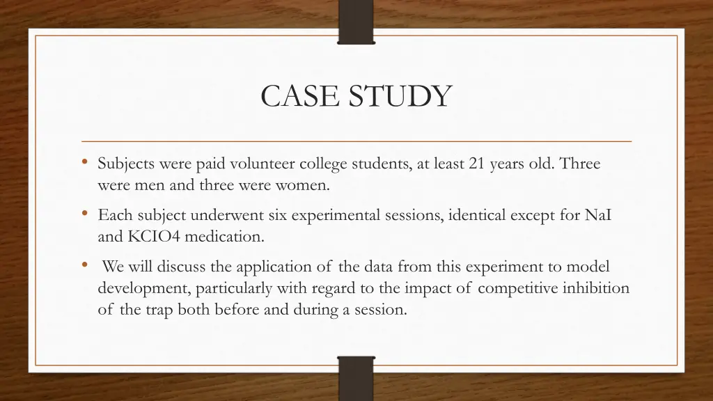 case study