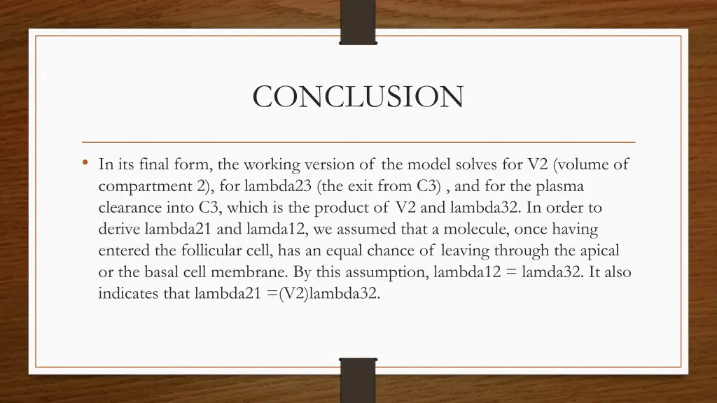 conclusion
